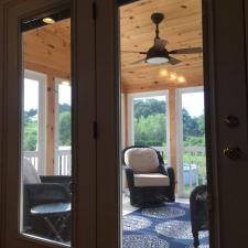 from deck to sunroom - after 2