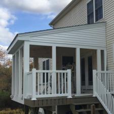 from deck to sunroom - during 0