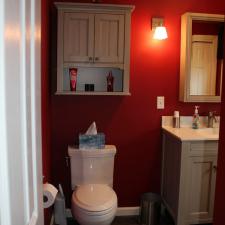 full half bathrooms remodel wallingford ct - after 2