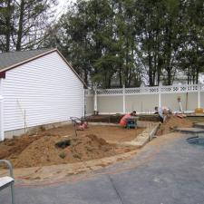outdoor living space - before 5