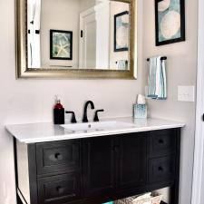 Bathroom Remodel of Tub to Shower in Cheshire, CT