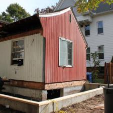 family room addition - before 1