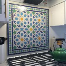 New Haven Kitchen Mosaic House backsplash