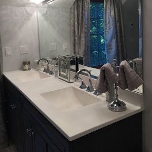 Master bath remodel