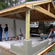 outdoor living space - before 10