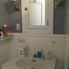 two bathroom remodel in wallingford - Before 7