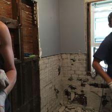 two bathroom remodel in wallingford - Demo 0