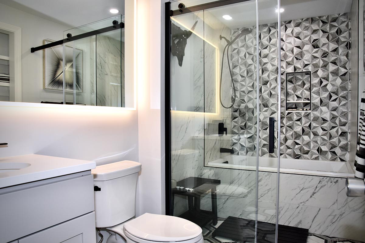 Condominium bathroom remodel in meriden ct