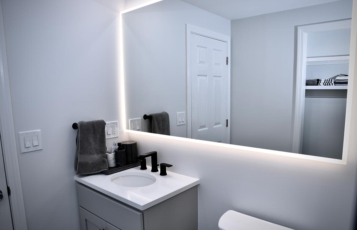Condominium bathroom remodel in meriden ct