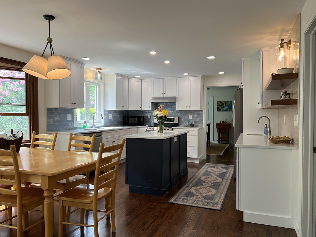 1990 Colonial Kitchen Remodel in Wallingford CT